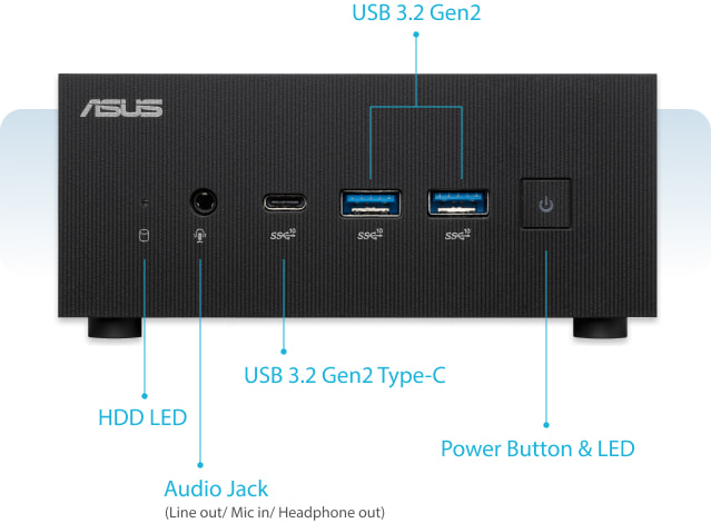 ASUS ExpertCenter PN64 i5 Mini PC view 2 ASUS ExpertCenter PN64 i5 Mini PC product image 2