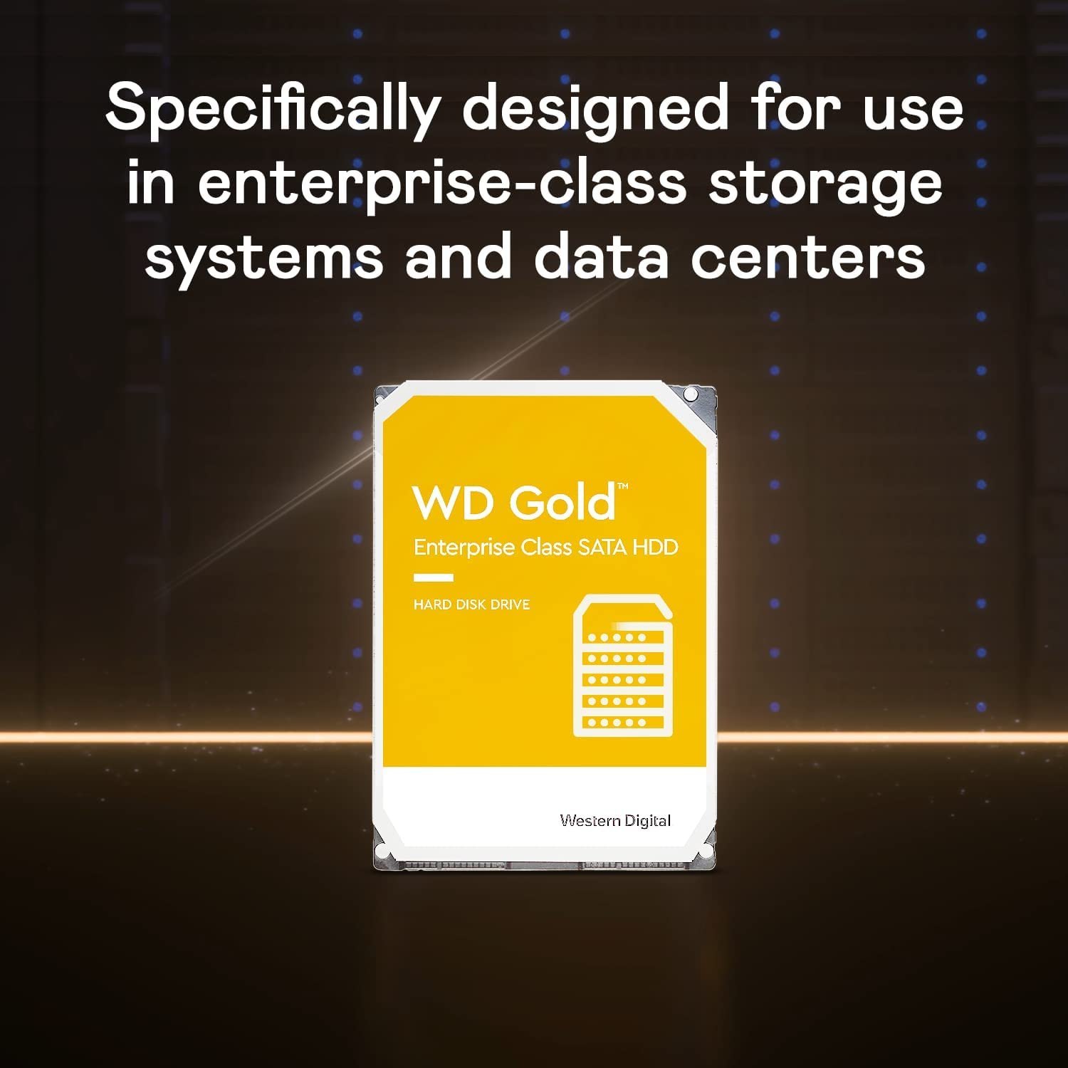 Western Digital Gold 18TB Enterprise Hard Drive view 3 Western Digital Gold 18TB Enterprise Hard Drive product image 3