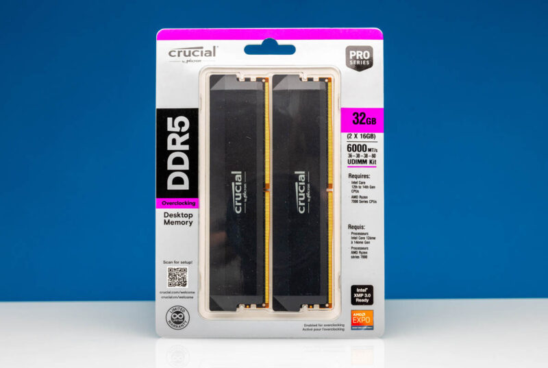 Crucial DDR5 Pro 32GB DDR5 Memory Kit view 3 Crucial DDR5 Pro 32GB DDR5 Memory Kit product image 3