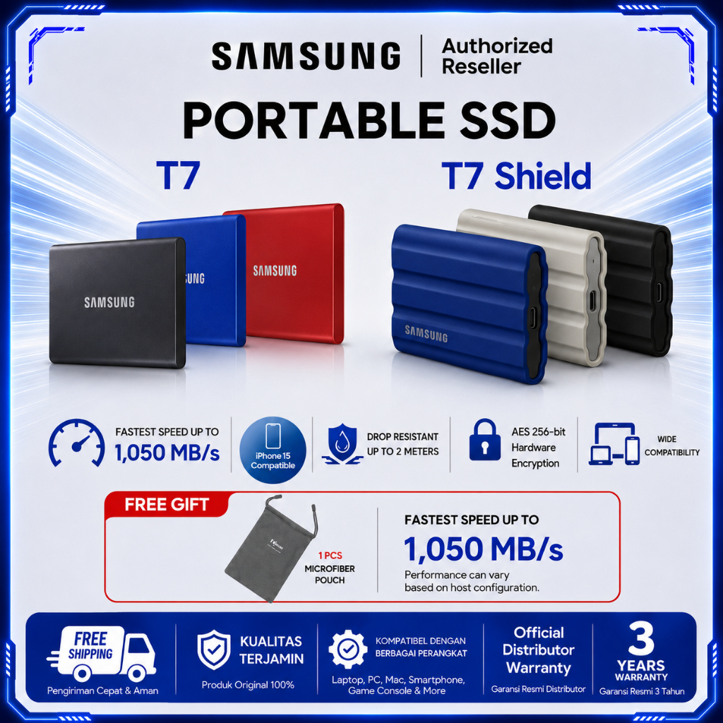 Samsung T7 Shield 2TB Portable SSD product image 2